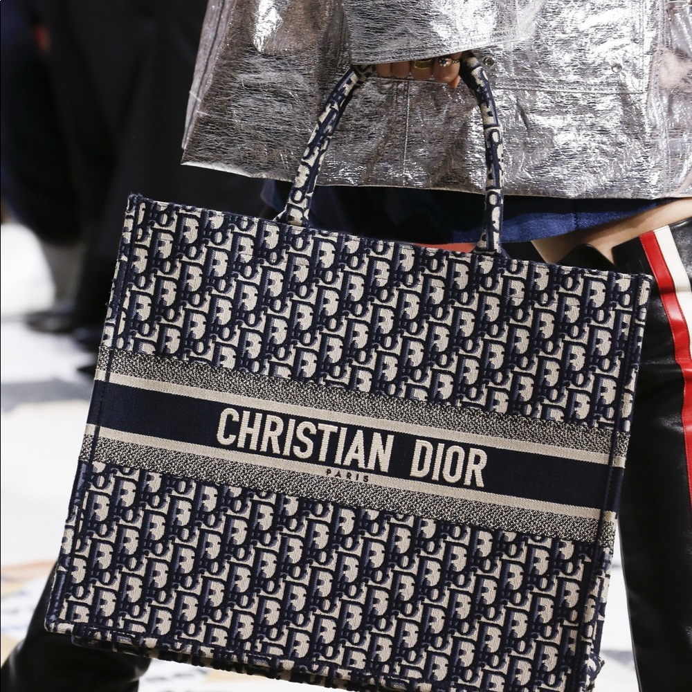 Dior book tote